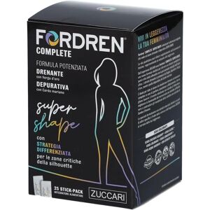 Zuccari Fordren Complete Supershape - Drenante e Depurativa - 25 Stick Zuccari Fordren Complete Supershape - Drenante e Depurativa - 25 Stick