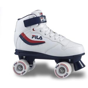Fila Ace Rollerskates - Volwassen, Wit/Blauw/Rood Fila Ace Rollerskates - Volwassen, Wit/Blauw/Rood