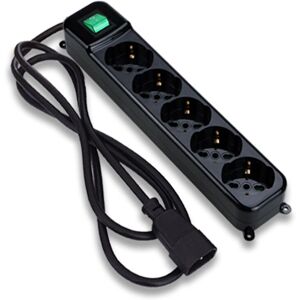 Multiprise Tecnoware FMP5IECIG - 5 Prises, câble 1,5 m Multiprise Tecnoware FMP5IECIG - 5 Prises, câble 1,5 m