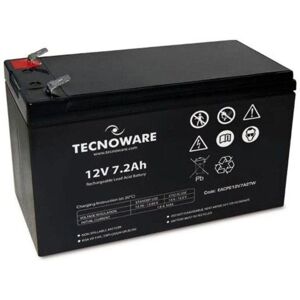 Batterie en polymère Tecnoware EACPE12V7A2TWP 12V 7,2Ah Faston 6,3mm - Batterie Batterie en polymère Tecnoware EACPE12V7A2TWP 12V 7,2Ah Faston 6,3mm - Batterie