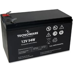 Batteria al Piombo 12V 54W Tecnoware - Batteria Batteria al Piombo 12V 54W Tecnoware - Batteria