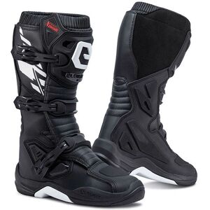 Eleveit X-Peak Motorrad-Motocross-Stiefel - Schwarz, Größe 42 Eleveit X-Peak Motorrad-Motocross-Stiefel - Schwarz, Größe 42