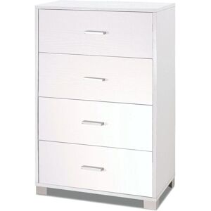WEBMARKETPOINT Modello Cassettiera 4 Cassetti - Chest of drawers WEBMARKETPOINT Modello Cassettiera 4 Cassetti - Chest of drawers