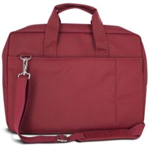 Atlantis Land K51 Delux - Nylon 15,6" Aktetas Rood Atlantis Land K51 Delux - Nylon 15,6" Aktetas Rood