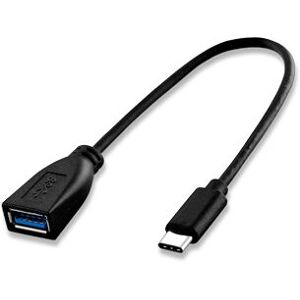 USB-kabel Atlantis Land A04-TC_UB3-01 - USB 3.2 Gen 1, 0,15 m, Zwart USB-kabel Atlantis Land A04-TC_UB3-01 - USB 3.2 Gen 1, 0,15 m, Zwart