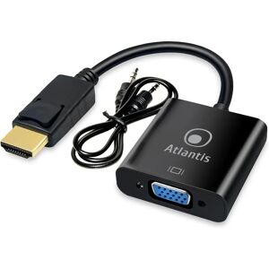 Atlantis Land HDMI naar VGA Adapter - 20cm - Ondersteunt 1920x1080 Atlantis Land HDMI naar VGA Adapter - 20cm - Ondersteunt 1920x1080