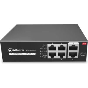 Atlantis Land NetPower F6PoE4 - 6-port PoE Switch Atlantis Land NetPower F6PoE4 - 6-port PoE Switch