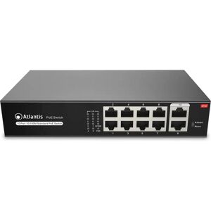 Atlantis Land A02-F10P8-120W Switch - PoE Ethernet Szybkie Atlantis Land A02-F10P8-120W Switch - PoE Ethernet Szybkie