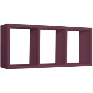 AHD Amazing Home Design - Scaffale da parete Tristano - 3 scomparti - 70x15.5x30cm AHD Amazing Home Design - Scaffale da parete Tristano - 3 scomparti - 70x15.5x30cm