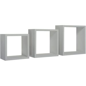 MODULARREDO Incubo Mensole da Muro - Set di 3, Grigio Sasso MODULARREDO Incubo Mensole da Muro - Set di 3, Grigio Sasso