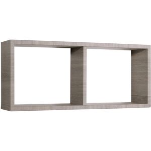 Libreria a Parete Morgana di Ahd - Rettangolare, 2 Compartimenti, MDF legno, 70x15,5x30cm Libreria a Parete Morgana di Ahd - Rettangolare, 2 Compartimenti, MDF legno, 70x15,5x30cm