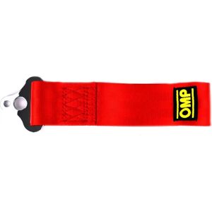 OMP EB/578/R Schleppseil-Haken - Edelstahl, 100 mm, Rot OMP EB/578/R Schleppseil-Haken - Edelstahl, 100 mm, Rot