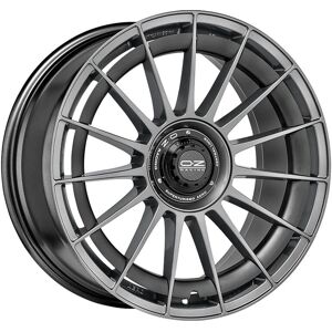 Oz LM 8,5X19 Argent Noir - Jante auto - Publicité Oz LM 8,5X19 Argent Noir - Jante auto - Publicité