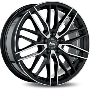 Rueda de aleación MSW 72 - 8x18 Negro Pulido - Tipo de coche Rueda de aleación MSW 72 - 8x18 Negro Pulido - Tipo de coche