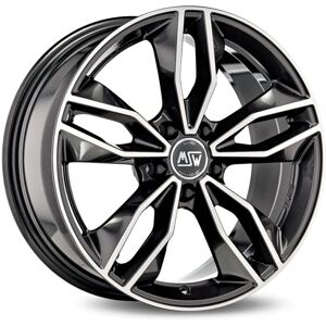 MSW 71 7.5X17 ET45 5X112 Gris Oscuro Brillante Pulido MSW 71 7.5X17 ET45 5X112 Gris Oscuro Brillante Pulido