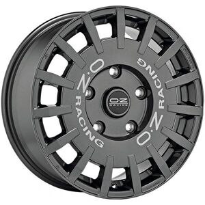 Oz Rally Racing 7X17 - 4x108 Rueda Plata Gráfica Oscura Oz Rally Racing 7X17 - 4x108 Rueda Plata Gráfica Oscura