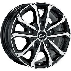 MSW 48 Van 7x17 5x130 Desplazamiento Pulido Rueda de Coche MSW 48 Van 7x17 5x130 Desplazamiento Pulido Rueda de Coche