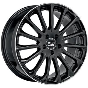 Rueda de aleación MSW 30 - 9x19 - Negro Brillante - para Mercedes-Benz, Audi, BMW Rueda de aleación MSW 30 - 9x19 - Negro Brillante - para Mercedes-Benz, Audi, BMW