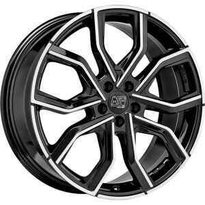 Rueda MSW 41 8x19 5x120 Offset 42mm Negro Brillante Pulido Rueda MSW 41 8x19 5x120 Offset 42mm Negro Brillante Pulido