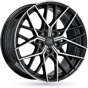 MSW 74 8x18 5x112 ET 35 Black Glossy Polished Wheel MSW 74 8x18 5x112 ET 35 Black Glossy Polished Wheel