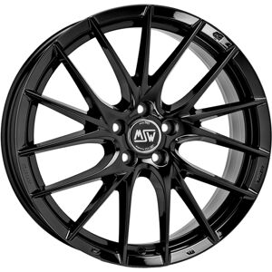 Msw 29 7,5x17 5x108 Et 45 Rueda de Coche Negro Brillante Msw 29 7,5x17 5x108 Et 45 Rueda de Coche Negro Brillante