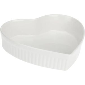 La Porcellana Bianca Cupido Serce naczynie do zapiekania - Białe - 25cm La Porcellana Bianca Cupido Serce naczynie do zapiekania - Białe - 25cm