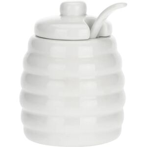 La Porcellana Bianca sucretière avec couvercle et cuillère - Publicité La Porcellana Bianca sucretière avec couvercle et cuillère - Publicité
