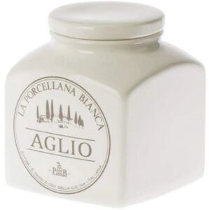 La Porcellana Bianca vitlökbehållare - 500 ml - garlic container La Porcellana Bianca vitlökbehållare - 500 ml - garlic container