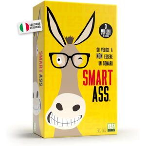 Yas! Games Smart Ass - Gioco da tavolo per 2-6 giocatori - 12+ - 30 Min. Yas! Games Smart Ass - Gioco da tavolo per 2-6 giocatori - 12+ - 30 Min.