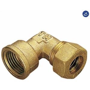 TIEMME Gomito in ottone 3/4" ø16 - Giunto tubo TIEMME Gomito in ottone 3/4" ø16 - Giunto tubo