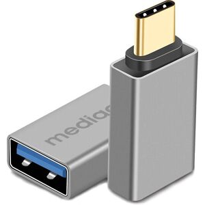 Mediacom MD-C304 Adattatore USB-C a USB 3.2 Gen 1 - Alluminio Mediacom MD-C304 Adattatore USB-C a USB 3.2 Gen 1 - Alluminio