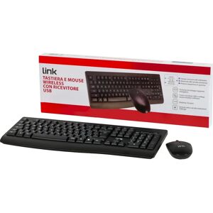 Kit inalámbrico de teclado y ratón LINK Lktast03 - Diseño italiano Kit inalámbrico de teclado y ratón LINK Lktast03 - Diseño italiano