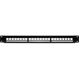 Link Accessori LKPV24 Patch Panel 1U Black Link Accessori LKPV24 Patch Panel 1U Black