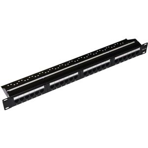 LINK LKP624U Patch Panel 24 Port Category 6 Black LINK LKP624U Patch Panel 24 Port Category 6 Black