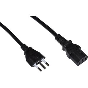Napájecí kabel Link Accessori LKIT18 - 1,8m - Černý - Zástrčka Typ L Napájecí kabel Link Accessori LKIT18 - 1,8m - Černý - Zástrčka Typ L