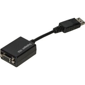 Video Kabeladapter Link Accessori LKADAT19 - 0,15 m, VGA till DisplayPort, Svart Video Kabeladapter Link Accessori LKADAT19 - 0,15 m, VGA till DisplayPort, Svart