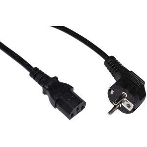 Câble d'alimentation allemand 3m - IEC C13, 250V, Noir Câble d'alimentation allemand 3m - IEC C13, 250V, Noir