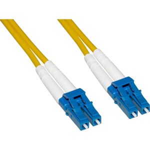 Link Accessori LKLCLC910 10m Fiber Optic Cable - OS2, 2x LC, Yellow Link Accessori LKLCLC910 10m Fiber Optic Cable - OS2, 2x LC, Yellow