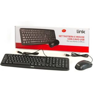 Link Marque Kit - Clavier et Souris Sans Fil - Publicité Link Marque Kit - Clavier et Souris Sans Fil - Publicité
