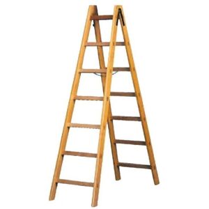 Escalera Doble en Madera Facal 196,5cm - Escalera Escalera Doble en Madera Facal 196,5cm - Escalera
