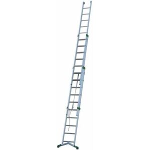 MATISÈRE - Scala telescopica - 9.10m - 3 sezioni - Scala in alluminio - Kit sicurezza MATISÈRE - Scala telescopica - 9.10m - 3 sezioni - Scala in alluminio - Kit sicurezza