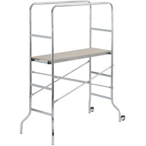Trabattello in acciaio zincato Pony 156x63x30cm - Scala Trabattello in acciaio zincato Pony 156x63x30cm - Scala