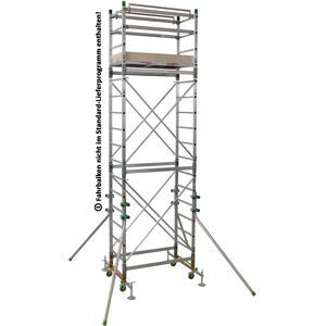 Facal AluMito Maxi - Ponteggio in alluminio - Base 150cm - Botola - 5,4m Facal AluMito Maxi - Ponteggio in alluminio - Base 150cm - Botola - 5,4m