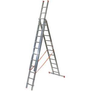 Facal G350-3 Aluminium Teleskopleiter - 3 Abschnitte, 8,34m Facal G350-3 Aluminium Teleskopleiter - 3 Abschnitte, 8,34m
