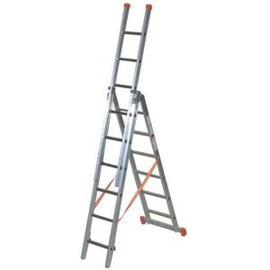 FACAL Aluminium Teleskopleiter - Dreiteilig - 205-420cm FACAL Aluminium Teleskopleiter - Dreiteilig - 205-420cm