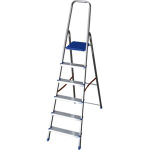 Scala in alluminio Facal K100 - 6 gradini - Uso domestico Scala in alluminio Facal K100 - 6 gradini - Uso domestico