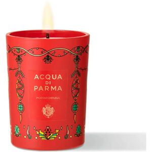 Bougie Portafortuna d'Acqua di Parma - Cuir Boisé Cannelle - Bougie - Publicité Bougie Portafortuna d'Acqua di Parma - Cuir Boisé Cannelle - Bougie - Publicité