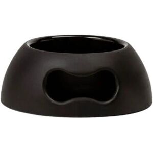 United Pets Pappy Dog Pet feeding bowl - Durable polypropylene, 350 ml, Black - Pet feeding bowl United Pets Pappy Dog Pet feeding bowl - Durable polypropylene, 350 ml, Black - Pet feeding bowl