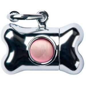 United Pets Nano Poop Bag Holder - Small Dog - Chrome Silver United Pets Nano Poop Bag Holder - Small Dog - Chrome Silver