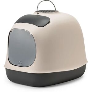 United Pets Minù Grey Cat Litter Box - Closed 40x50cm United Pets Minù Grey Cat Litter Box - Closed 40x50cm